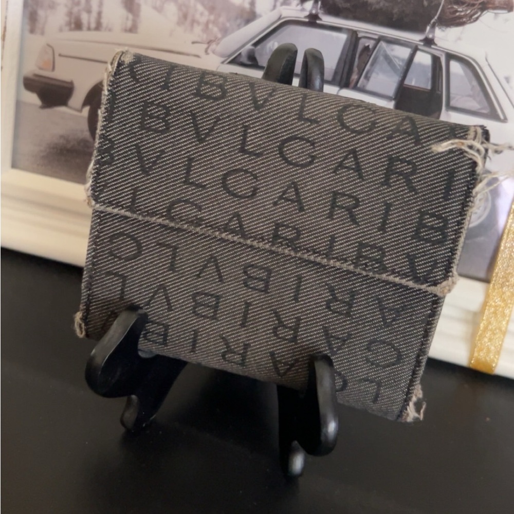 BVLGARI Denim (rare) Wallet - Picture 4 of 4